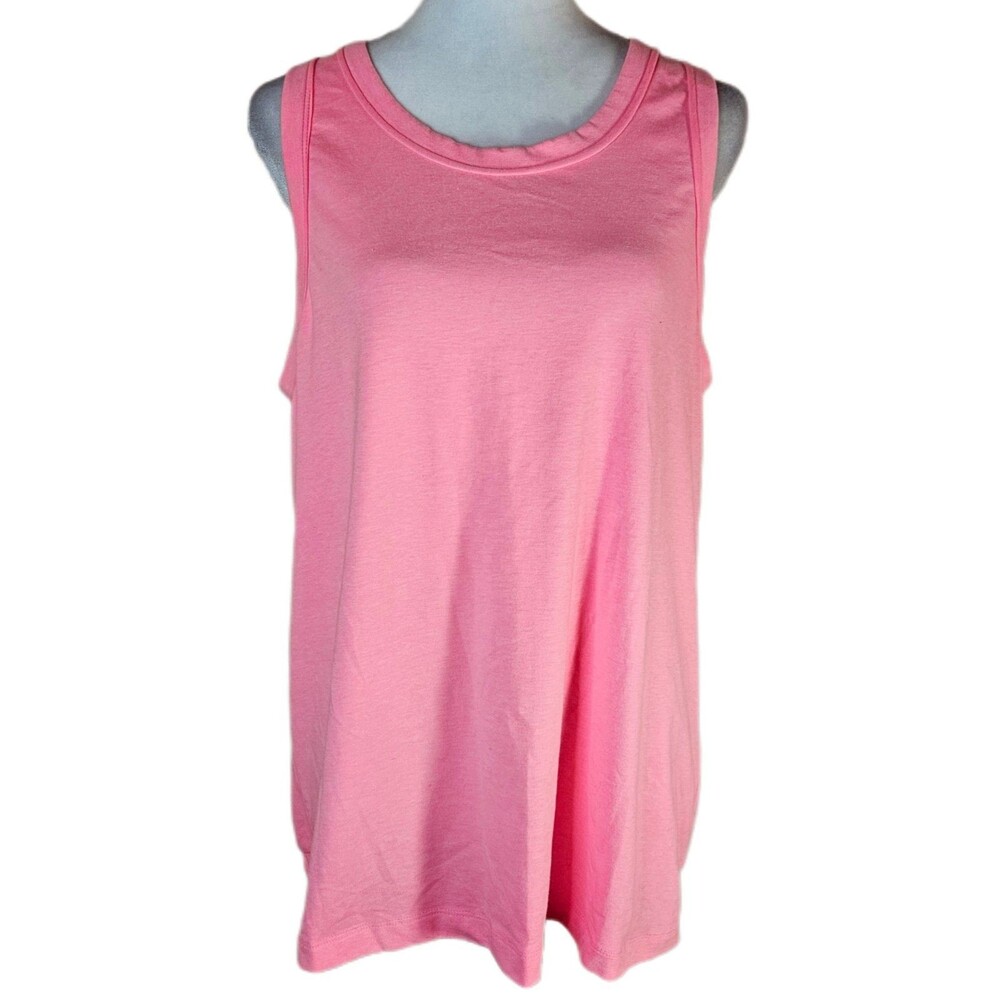 Rae Mode Pink Tunic‎ Tank Top Women's Small Elastic Casual Athleisure Oversized